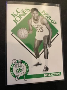 K.C. Jones (Boston Celtics) - 1990 NBA Hoops Card #343 - Picture 1 of 2