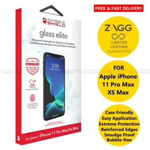 ZAGG 11 Pro Max Glass Elite Screen Protector Cover Saver for Apple iPhone XS Max - Picture 1 of 1