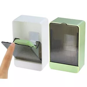 Bathroom Soap Dishes 2 Pack Bar Soap Holder With Drain Wall Mounted Soap Box For - Picture 1 of 6