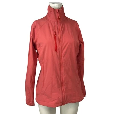 CHAQUETA LIGERA DE MONTAÑA HARDWEAR ~ MUJER MEDIANA ~ CORAL ELÁSTICA Foto 1 de 4