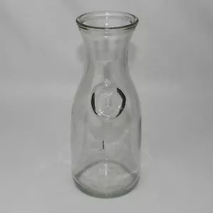 Jarra en relieve desde 1852 vaso vino leche jugo 7 3/4" alto 16 onzas - Imagen 1 de 13