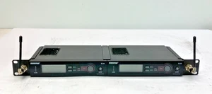 Rack of 2 Shure SLX4 Digital Wireless Receivers, J3 572-596 MHz - Picture 1 of 8