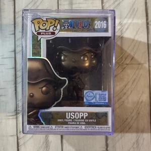 Funko Pop! Plus Usopp And Nami Bronze Statues #2016 One Piece With Protectors - Picture 1 of 6