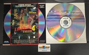 A Nightmare on Elm Street 4 The Dream Master (1988) Laserdisc LD - Picture 1 of 1