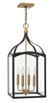 Hinkley Lighting 3415 Clarendon 4 Light 12"W Full Sized Lantern - Bronze - Image 1 of 4