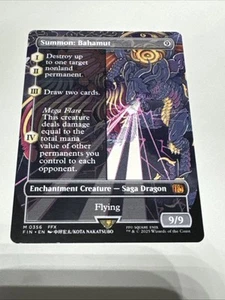 Summon: Bahamut (Borderless) Final Fantasy Regular - Picture 1 of 2