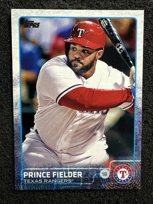 PRINCE FIELDER #422 2015 Topps Baseball QTY Texas Rangers - Image 1 of 2