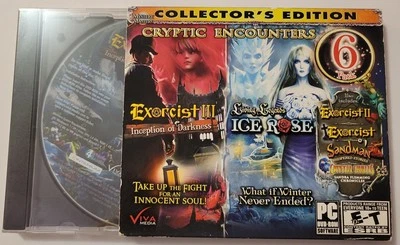 NEW EXORCIST 1 2 & 3 CRYPTIC ENCOUNTERS 6 PACK PC Game Sandman Living Legends  - Image 1 of 4