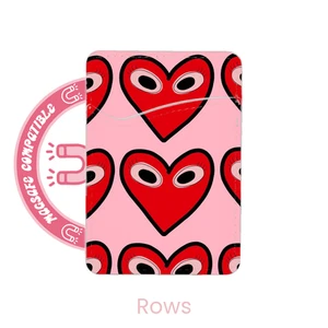 abbyrose Eye Luv U MagSafe Porte Carte Poche pour iPhone 12 13 14 15 16 Pro Max - Photo 1 sur 13