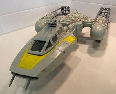 Vintage 1983 Star Wars ROTJ   Y-Wing Fighter working sound & gun movement Read  - Image 1 of 4