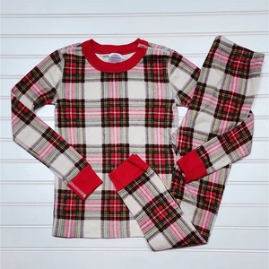 Hanna Andersson Family Holiday Plaid Long John Pajama Set - Picture 1 of 8