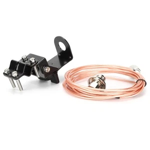 Rb46 Mobile Car Antenna Mounting Bracket And Feeder Line Twoway Radio Access SPC - Zdjęcie 1 z 12