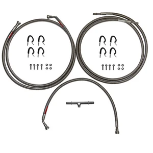 Kit de línea de combustible de fijación rápida para Chevy Tahoe 2008-2014 4x4 5,3 L trenzado QFF0026SS - Imagen 1 de 1