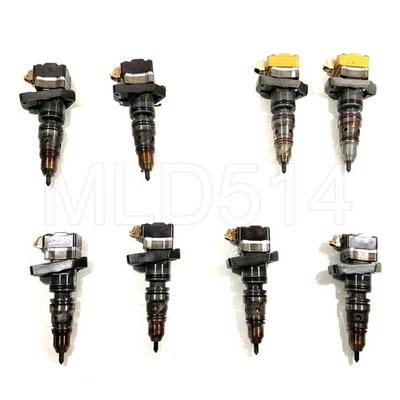 Diesel AD AB Fuel Injector  1999-2003 Ford F250 F350 7.3 *Core* set of 8 - Image 1 of 4
