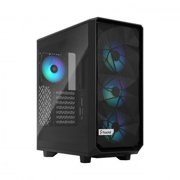 Fractal Design Meshify 2 Compact Lite Case Mid Tower - RGB Black TG Light Tint