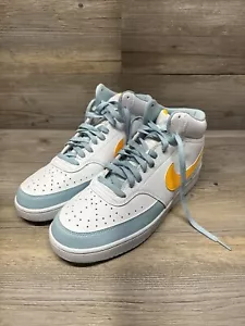 Nike Court Vision Mid Next Nature White Ocean Bliss da uomo taglia 12 (FJ3998-100) - Foto 1 di 7