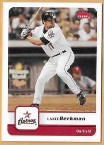 Lance Berkman Houston Astros #23 - Fleer Casi Nuevo - Como Nuevo 2006 - Imagen 1 de 2