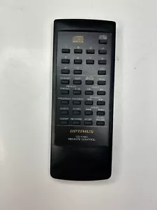 Optimus CD-1760 CD Player Remote Control, Black - OEM Original - Picture 1 of 2