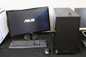Custom Gaming Desktop PC Intel QC i7 16GB SSD + 1TB GTX 960 2 GB WiFi BT W10H - Picture 1 of 10