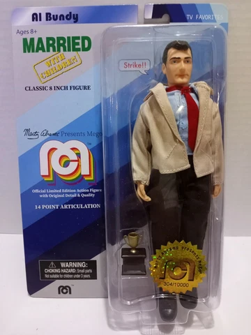 Mego Married with Children Al Bundy Action Figure 8" NEW Cover