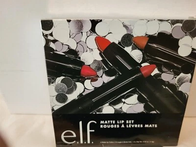 ELF MATTE LIP SET. 4 DIFFERENT COLORS, YOU CAN WEARING ANYTIME - Image 1 of 3