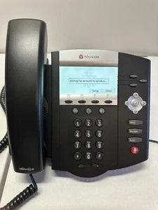 Polycom SoundPoint IP 450 - Line SIP Telephone - No Power Cable - Tested Works - Picture 1 of 4