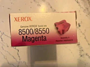 Phaser 8500/8550 Magenta Genuine Xerox Solid INK Sticks Open BOX 5 sticks total - Picture 1 of 6