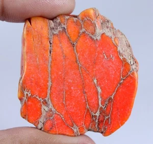 94,75 Karat Natur Orange Carico Lake Türkis Poliert Grob Zertifiziert T6006 - Bild 1 von 7