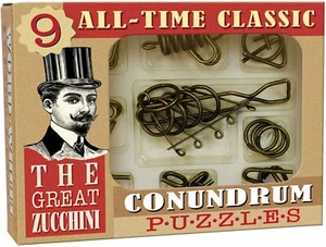 Novelty Mind Puzzle Great Zucchini Conundrum Combination Puzzle - Cheatwell Game - Picture 1 of 2