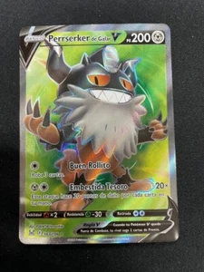 Pokemon Perrserker de Galar V 183/196 Lost Origin NM Full Art - PAJ - Picture 1 of 2