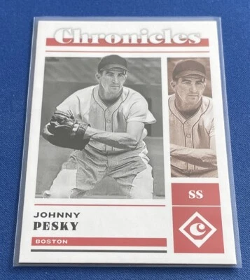 2023 Panini Chronicles #22 Johnny Pesky Boston Red Sox - Image 1 of 2