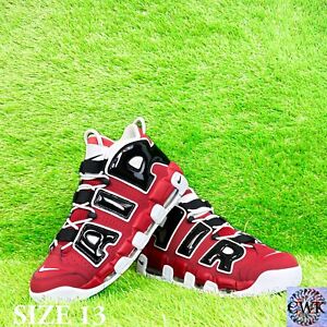 New DS Nike Air More Uptempo Bulls 2021 Size 13 921948 600 Deadstock