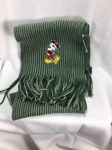 Bufanda de Papá Noel de Mickey Mouse 54 pulgadas de largo nueva sin etiquetas vintage - Imagen 1 de 5