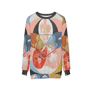 Felpa Hilma af Klint Evolution n.14 Bauhaus astratta unisex arte maglione maglietta - Foto 1 di 37