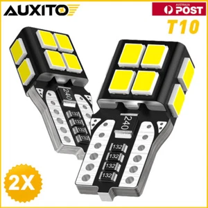2x T10 LED AUXITO NEW Number Interior, light, parker Plate Light Globes 6500K - Picture 1 of 11