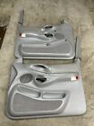 1997-1998 Ford F-150 Pair Of Power Door Panels Gray Genuine OEM Free Shipping