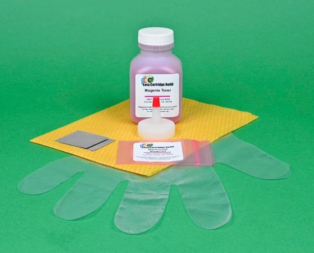 Kit de recarga de tóner magenta con chip para Samsung CLX-3195 CLX-3195FW CLT-M407S Foto 1 de 1