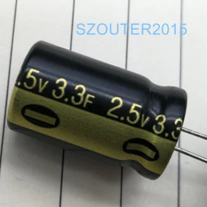 1PCS 2.5V 3.3F Farad Ultracapacitor 2.5V 3.3F Supercapacitor Farad Capacitor NEW - Picture 1 of 2
