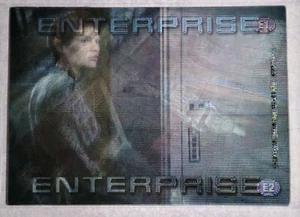 SEALED LENTICULAR MOTION CARDS E1 E2 RITTENHOUSE STAR TREK ENTERPRISE SEASON 2 - Picture 1 of 14
