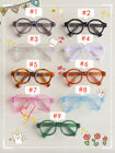 Dollmore 1/8 1/6 BJD Eye Glasses Round Plastic Frame Lens 8 Colors Accessories
