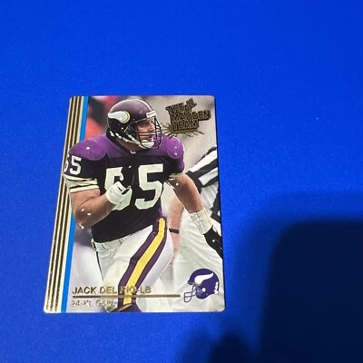 🔥1992 Action Packed The All-Madden Team Jack Del Rio #13G 24KT GOLD NFL🔥1225 - Image 1 of 4