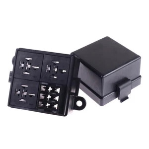 Free combination Auto Car Truck 4Way fuse holder +4way relay holder 12V 24V-=s= - Picture 1 of 11