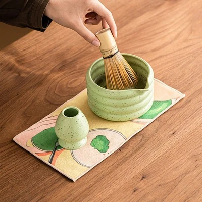 4PCS Doughnut Donut Matcha Whisk Food Grade Japanese Chasen  Stirring - Image 1 of 4