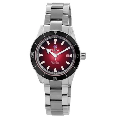 Reloj para hombre Rado Captain Cook automático esfera roja R32105353 Foto 1 de 3