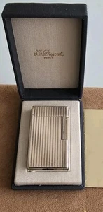 S.DUPONT ORIGINAL SILVER LEATHER !!!! - Foto 1 di 8