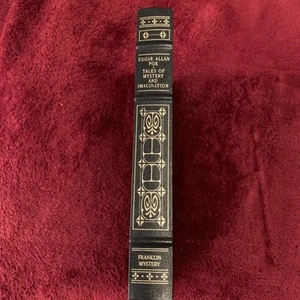 Franklin Library Edgar Allen Poe Tales Of Mystery And Imagination Hardcover Book - Imagen 1 de 7