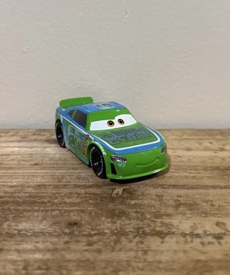 Disney Pixar Cars Bobby Roadtesta #67 Carbon Cyber Pull Back  1:43 Disney Store - Image 1 of 4