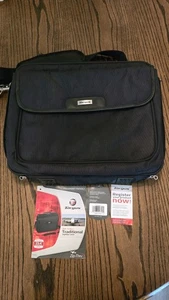 Targus 15,4" Zip Thru Tradycyjne etui na laptopa z paskiem na ramię (TBC023US), czarne - Zdjęcie 1 z 7