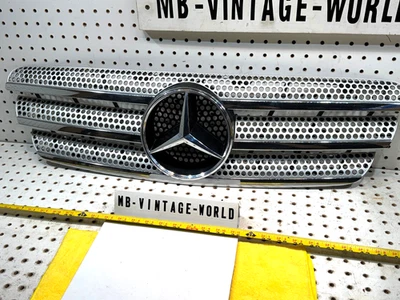 Mercedes Original 2005 W163 ML350 ML500 PLATEADO Edición Especial Delantero OEM 1 Parrilla Foto 1 de 4