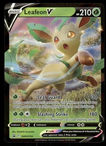 Pokemon Tcg Leafeon V #SWSH194 Pokemon Promo NM - Picture 1 of 2